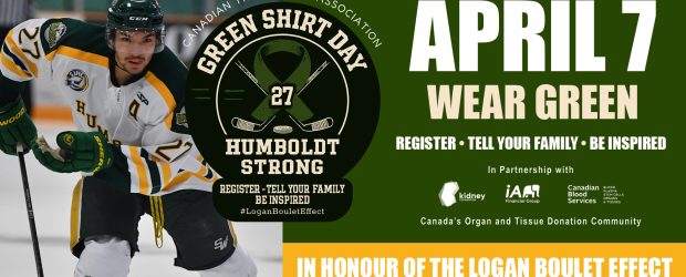 Do you know that April 7th is Green Shirt Day? It’s a day where we show our support for organ donation and reflect on the Logan Boulet Effect. Do you [&hellip;]