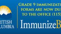 Forms were distributed to all grade 9 students Feb. 10-13 and should be returned to the office (115) by Tuesday February 18, 2020. If you lost your form, new ones […]