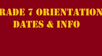 Orientation sessions are coming up soon.  See complete details about your visit to campus on the Grade 7 Orientation page.