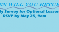 May 21, 2020 Parent Survey (Return to In-Class Instruction) (.pdf) Survey Link (Please complete by 9am Monday May 25) Dear Families: I’m writing with an update about our school’s plans […]