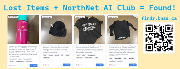 One of our new clubs, North Net AI, sponsored by Mr. Janetka, has built a Lost and Found website to help students find their belongings without having to dig through [&hellip;]